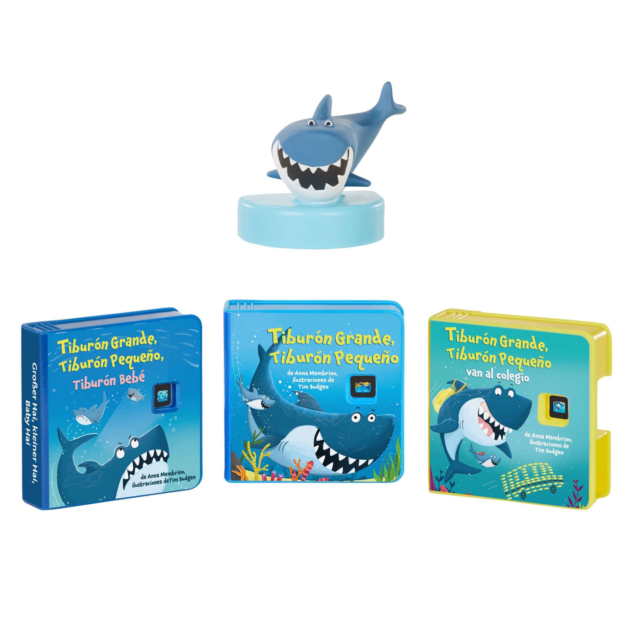 175251-Spanish-Big-Shark-Little-Shark.jpg Story Dream Machine™ Colección Gran Tiburón, Pequeño Tiburón de Random House - Image 1