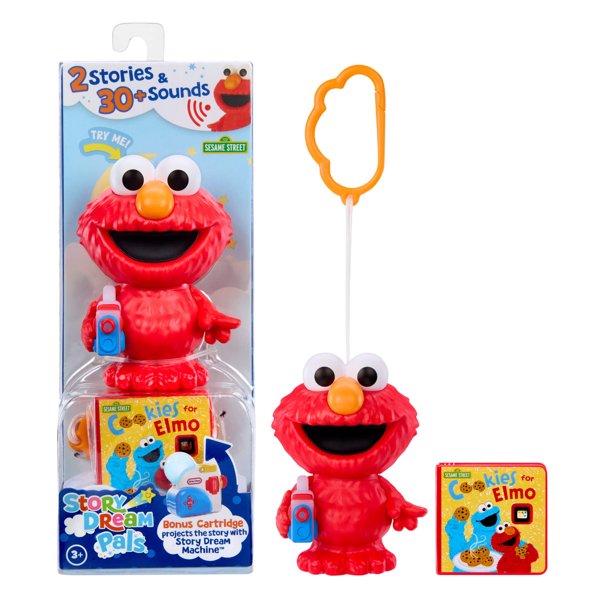 45570-Sesame-Street-Elmo-Pal.jpg Story Dream Pals™ Sesame Street® Elmo - Image 1