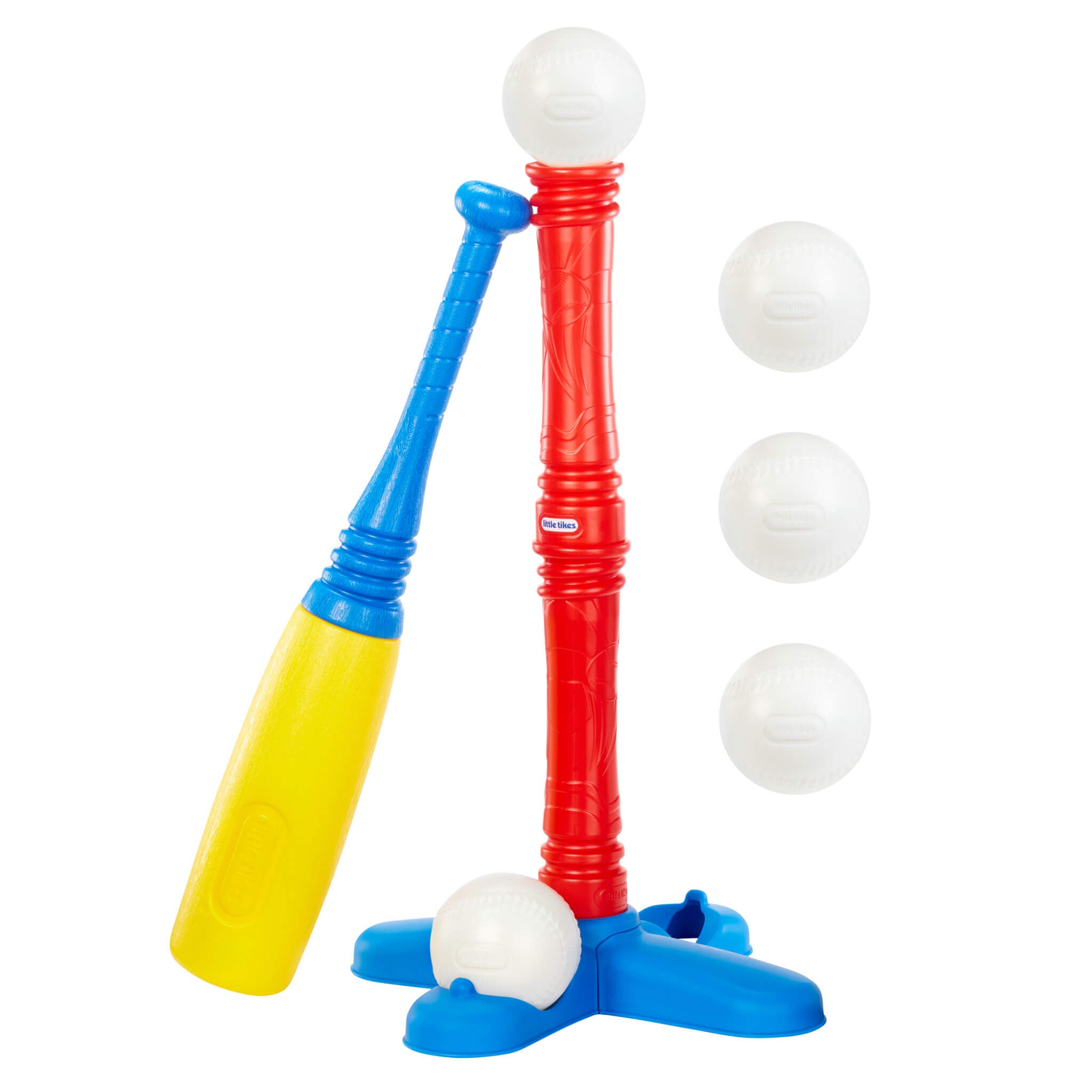 488474-Tball-with-five-baseballs.jpg TotSports™ T-Ball Set with 5 Balls - Image 1
