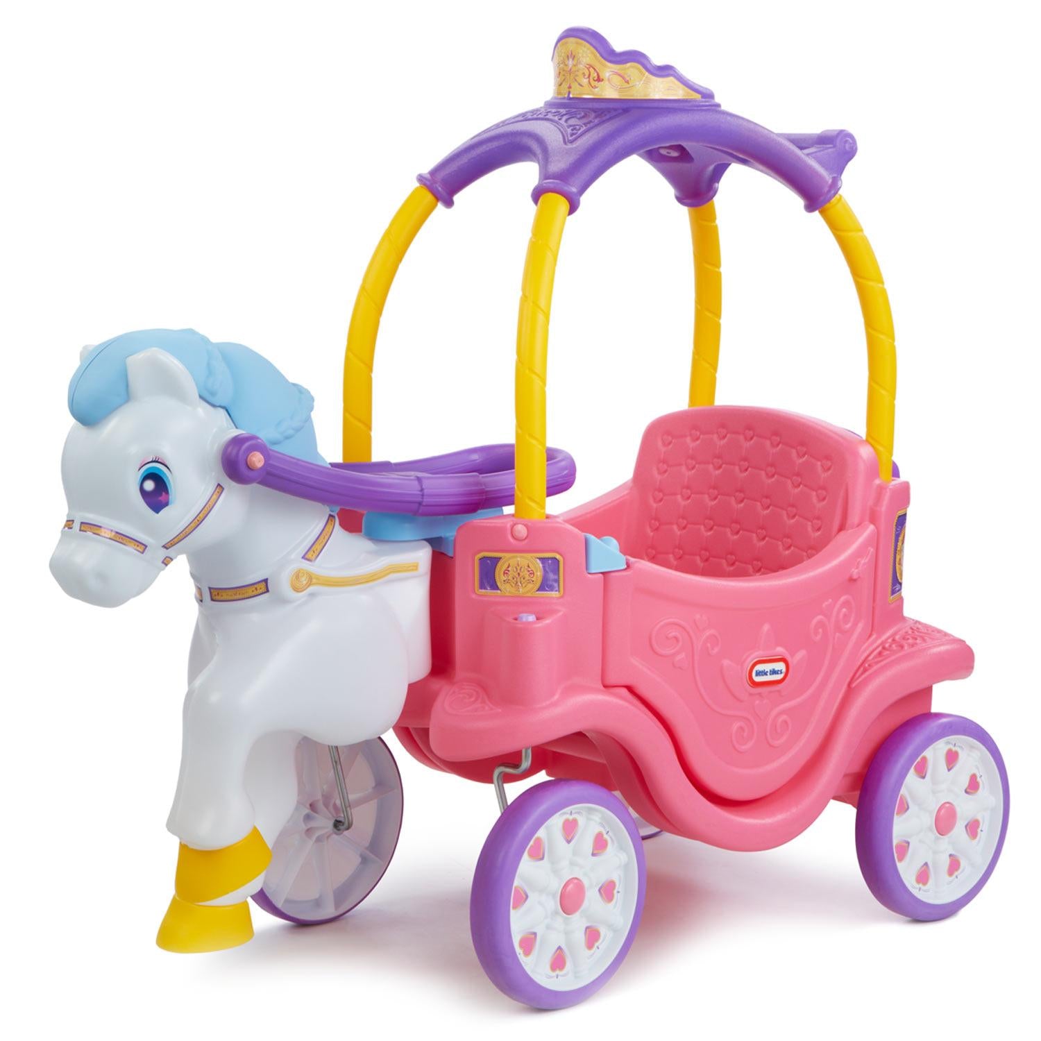 5561_223442b3-104c-4f20-bc65-4efc74806a93.jpg Princess Horse & Carriage - Image 1