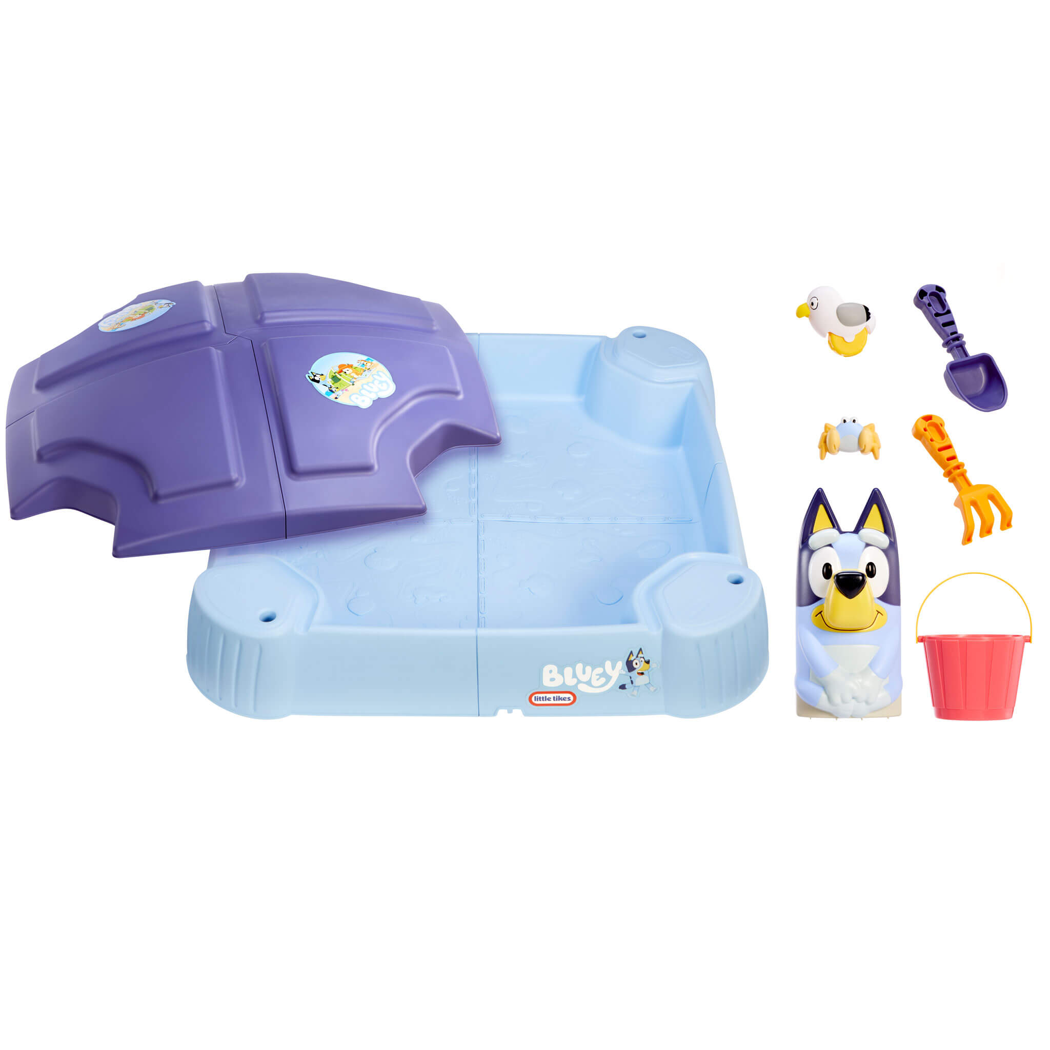 641084-Bluey-Beach-Sandbox.jpg Bluey Beach Day Sandbox™ - Image 1