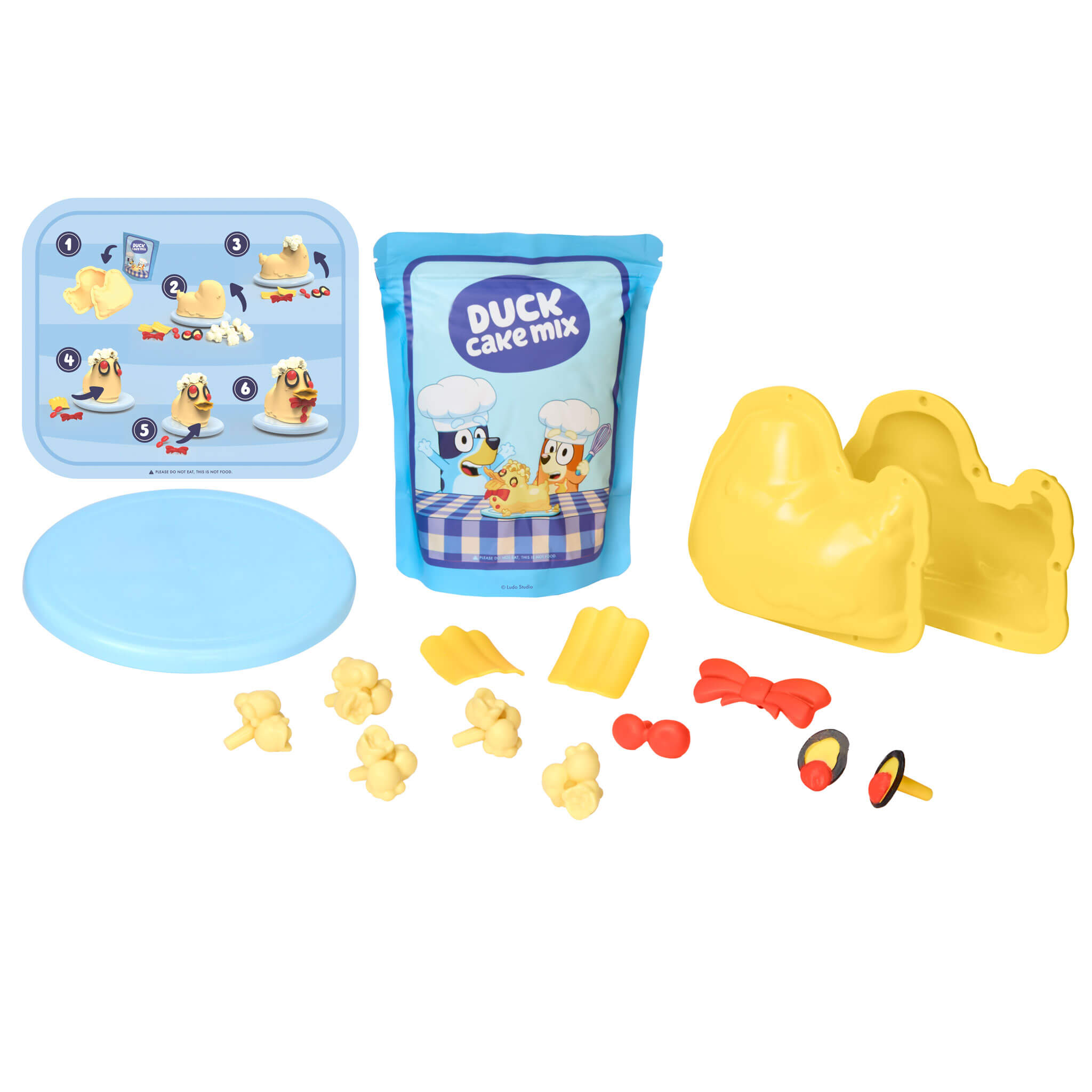 643453-Bluey-Duck-Cake-Kit.jpg Creative Chefs™ Bluey - Duck Cake Kit - Image 1