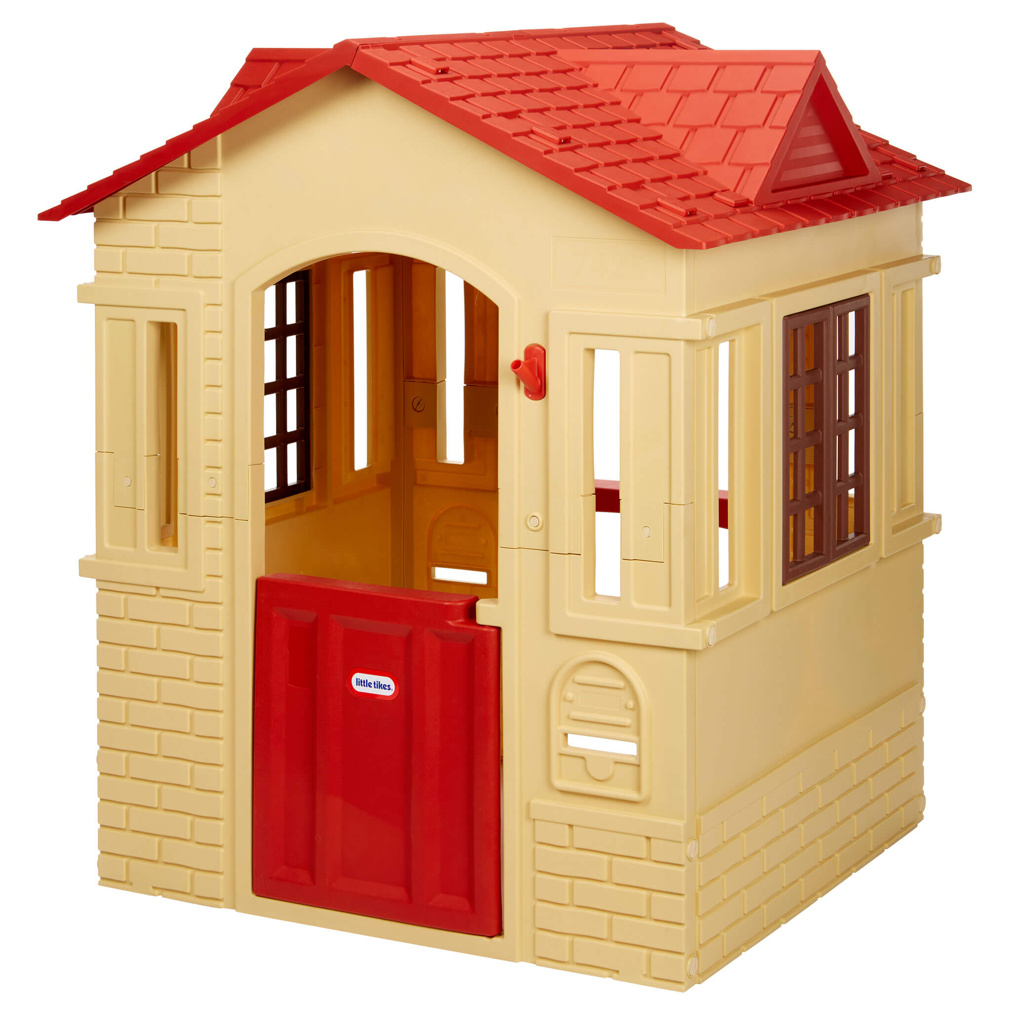 653568M8-Cape-Cottage-Tan6.jpg Cape Cottage Playhouse™ - Tan - Image 1