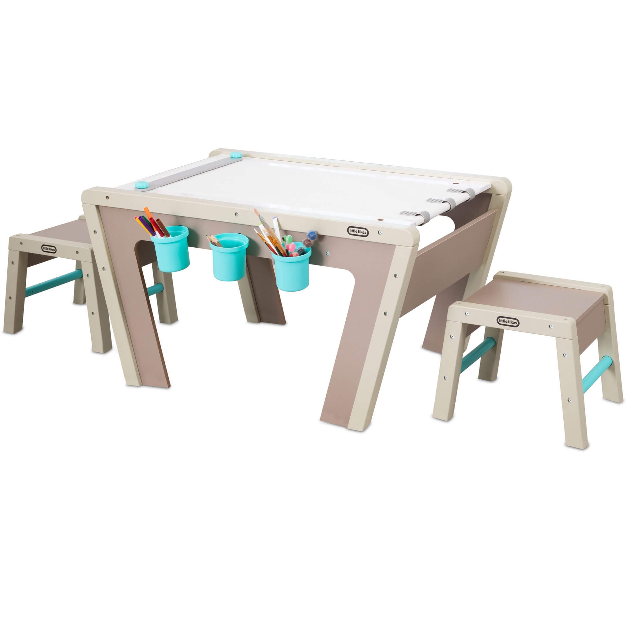 658853-easel-and-table.jpg 2-in-1 Easel and Art Table - Image 1