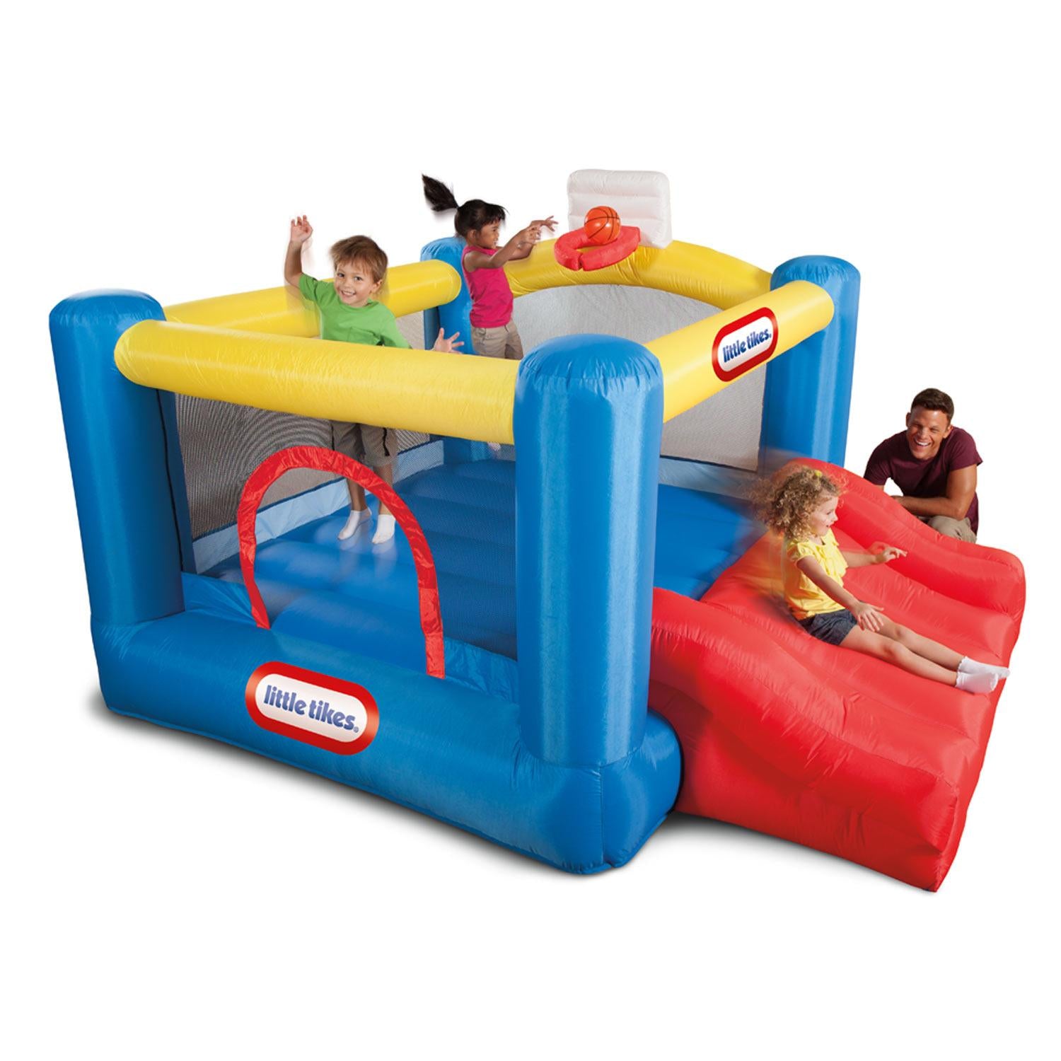 6604_7b1f1cbe-430f-40a8-b497-42a2a773783c.jpg Junior Sports 'n Slide™ Bouncer - Image 1