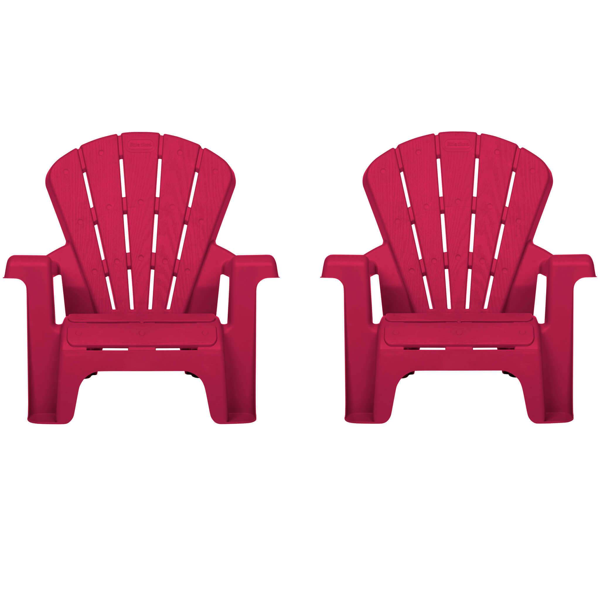 665240-Garden-Chair-Red-2-Pack.jpg Garden Chair - Red 2 Pack - Image 1