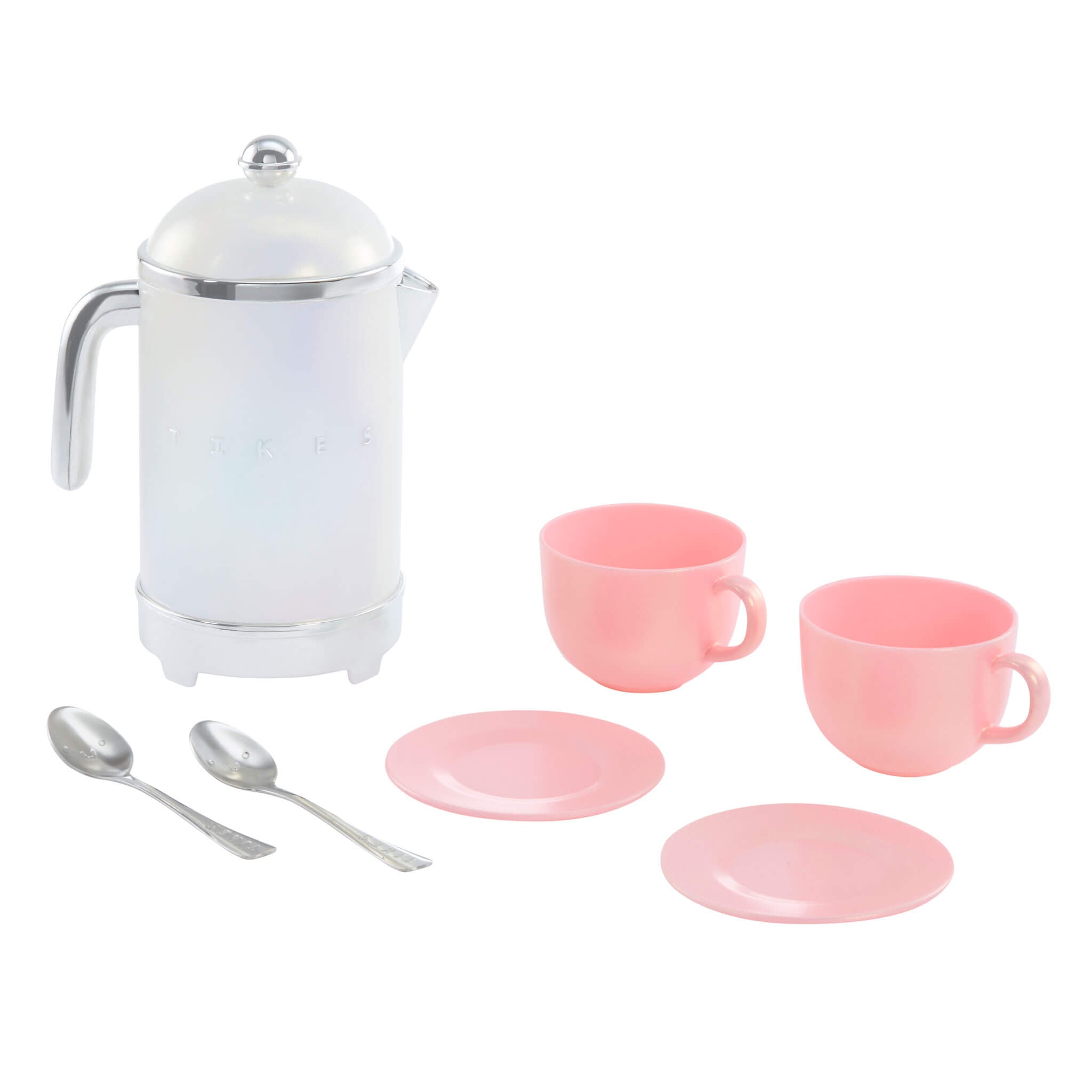 665394-Tea-Set-Pink.jpg Sweet Spaces™ Tea Set - Pink - Image 1