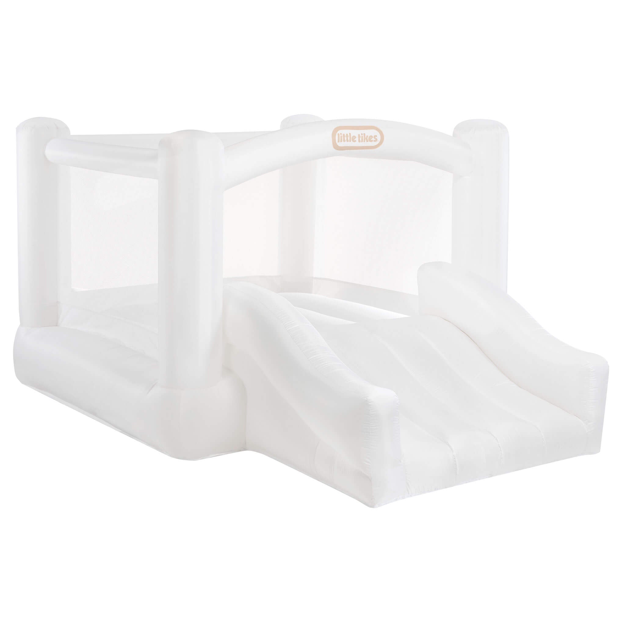 665721-White-Jr-Jump-Slide-Bouncer.jpg White Jr. Jump 'n Slide™ Bouncer - Image 1