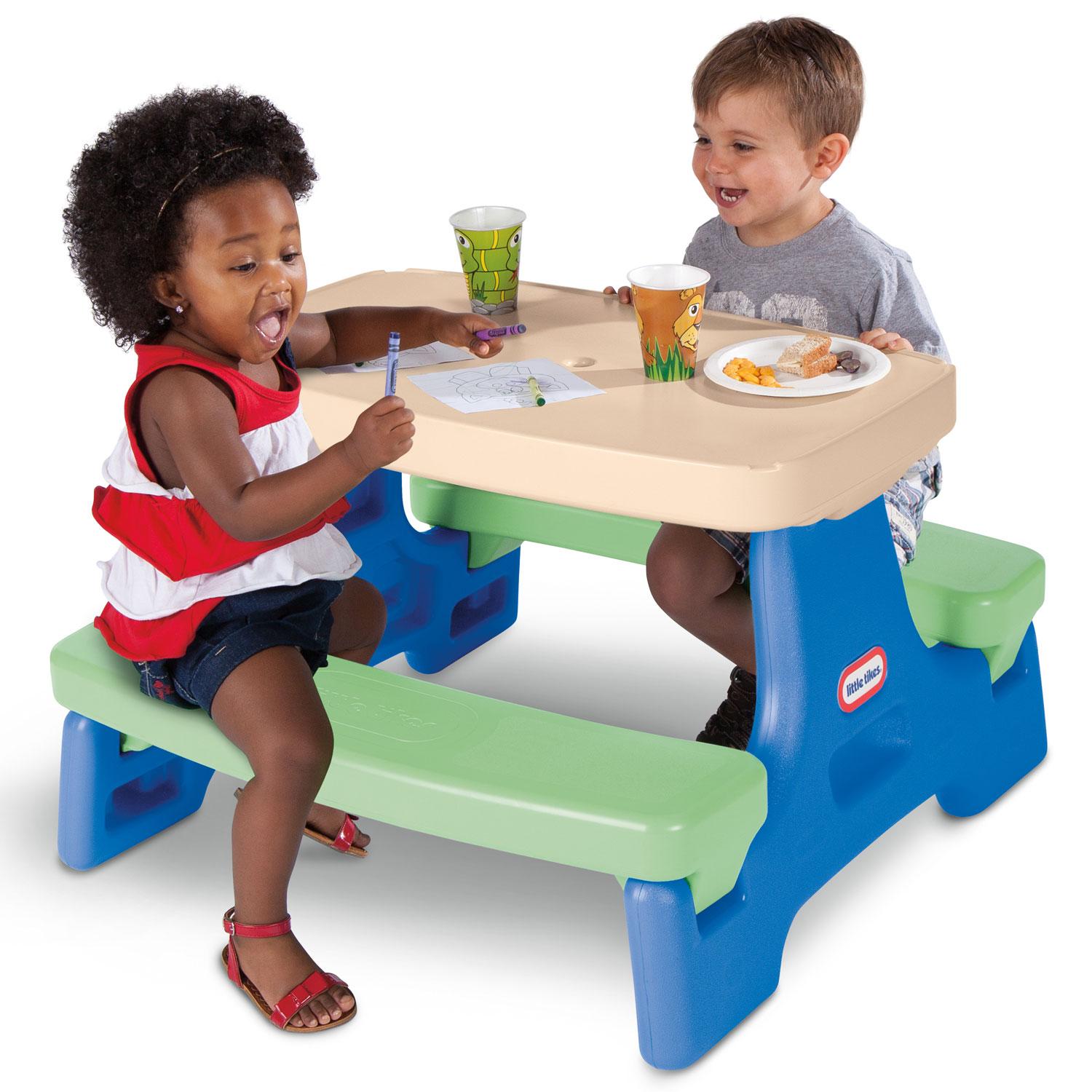 7231_3a9f57d5-6861-4efb-9a03-a21b952abf59.jpg Easy Store™ Jr. Play Table - Blue/Green - Image 1